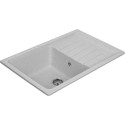 Мойка кухонная AquaGranitEx M-27 серая