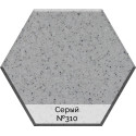 Мойка кухонная AquaGranitEx M-27 серая