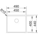 Мойка кухонная Blanco Claron 450-IF