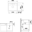 Мойка кухонная Blanco Legra 6 антрацит
