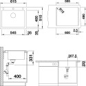 Мойка кухонная Blanco Pleon 6 стиль бетон