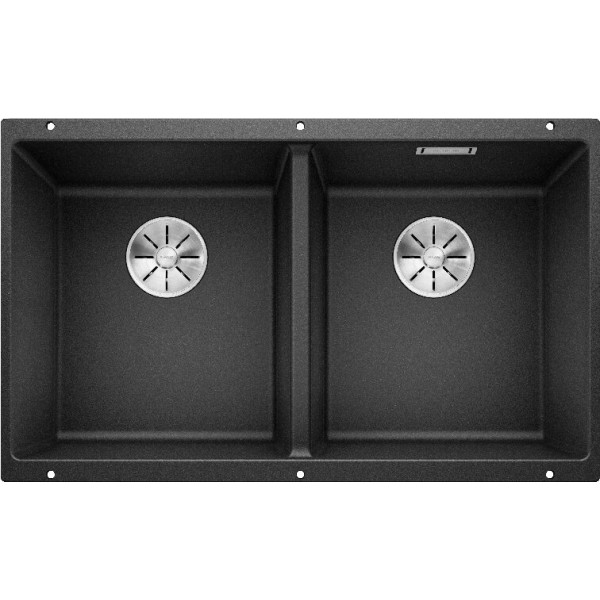 Мойка кухонная Blanco Subline 350/350-U антрацит