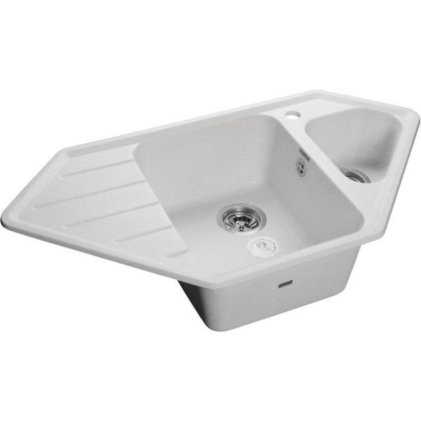 Мойка кухонная GranFest Corner C-950 E иней