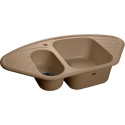 Мойка кухонная GranFest Corner C-960 E топаз