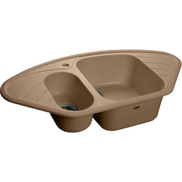 Мойка кухонная GranFest Corner C-960 E топаз