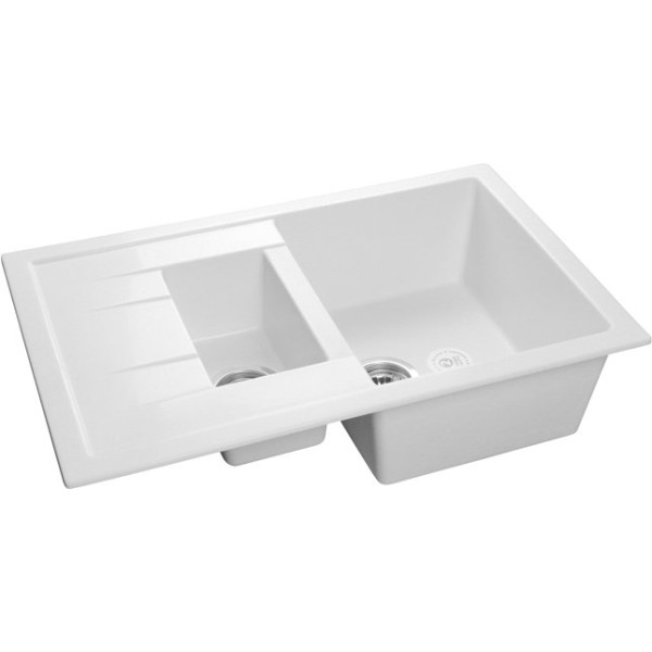 Мойка кухонная GranFest Quadro GF-Q775 KL иней