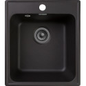 Мойка кухонная GranFest Quarz Z17 черный