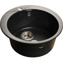 Мойка кухонная GranFest Rondo GF-R480 черный