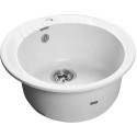 Мойка кухонная GranFest Rondo GF-R520 белый