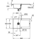 Мойка кухонная Grohe K500 31644AP0