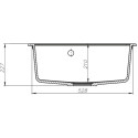 Мойка кухонная IDDIS Vane G V31C571i87