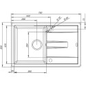 Мойка кухонная IDDIS Vane G V33C781i87