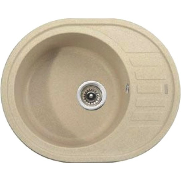 Мойка кухонная Kaiser KGMO-6250-SB песочный мрамор