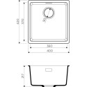 Мойка кухонная Omoikiri Kata 40-U-MA марципан
