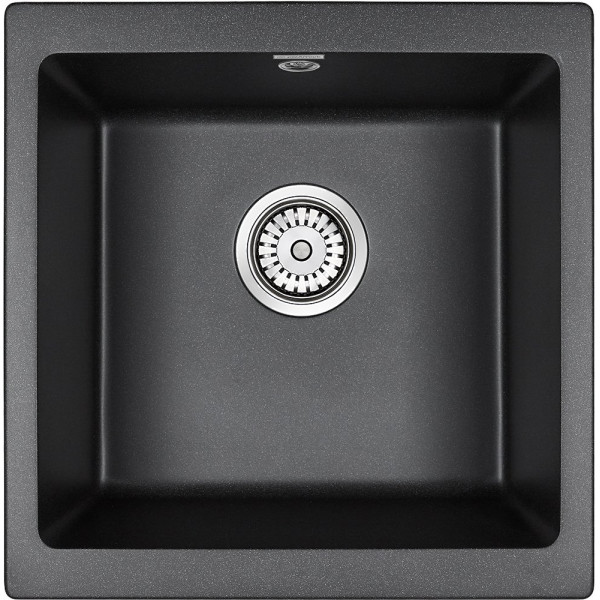 Мойка кухонная Paulmark Brilon PM104546-BL черный