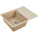 Мойка кухонная Paulmark Weimar PM216550-QU кварц