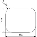 Мойка кухонная Reginox Ottawa Wall-mounted MATT SP сталь