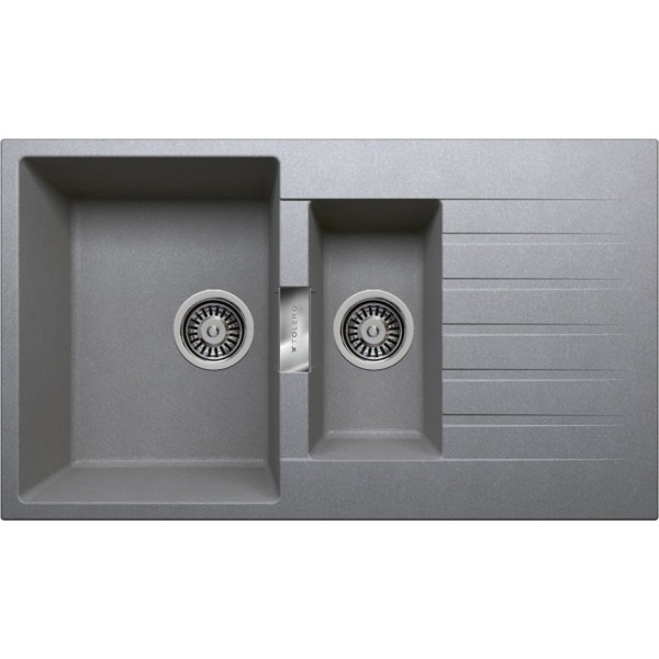 Мойка кухонная Tolero Loft TL-860/701 cерая