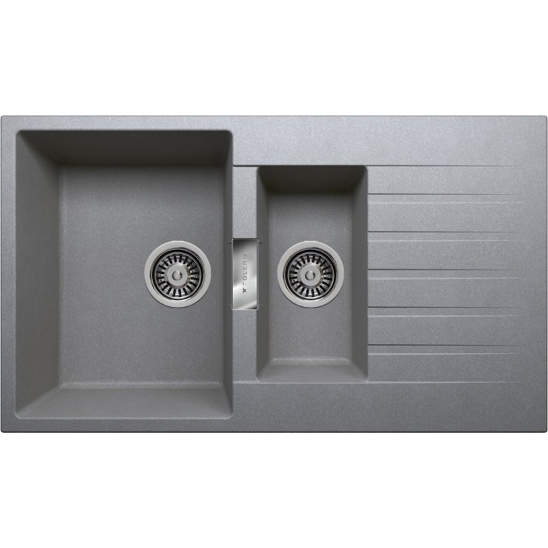 Мойка кухонная Tolero Loft TL-860/701 cерая
