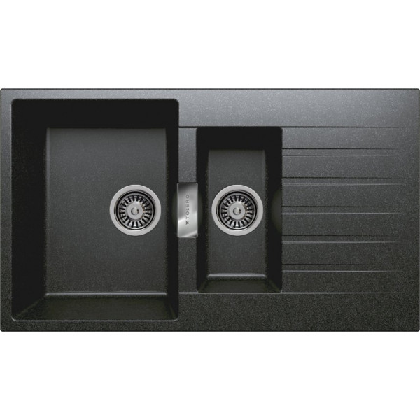 Мойка кухонная Tolero Loft TL-860/911 черная