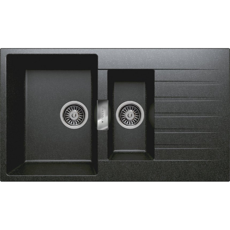 Мойка кухонная Tolero Loft TL-860/911 черная