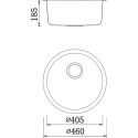 Мойка кухонная Tolero Steel TS- 460