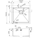 Мойка кухонная Zorg Light ZL R 510510 GRAFIT