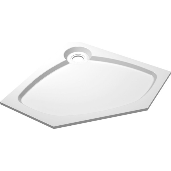 Поддон для душа Cezares Tray P 100 пятиугольный