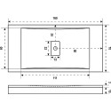 Поддон для душа Good Door Flow 160x70, с ножками и экраном