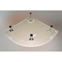 Поддон для душа GuteWetter Deluxe 80x80x16 R бежевый