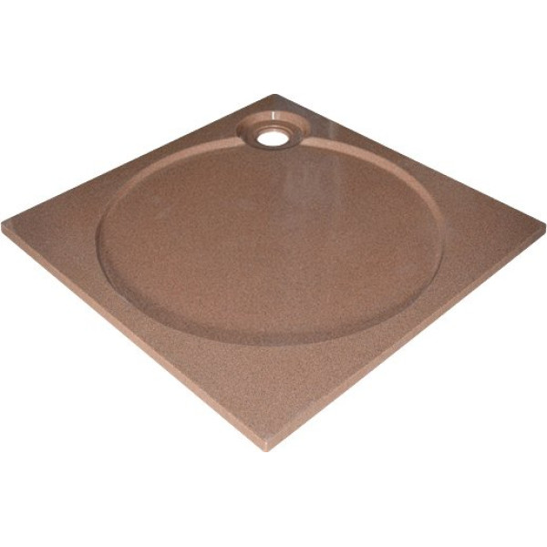 Поддон для душа GuteWetter Deluxe 90x90x4 Q терракот