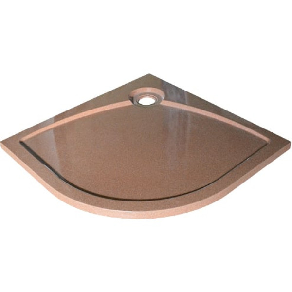 Поддон для душа GuteWetter Deluxe 90x90x4 R терракот