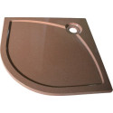 Поддон для душа GuteWetter Deluxe 90x90x4 R терракот