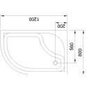 Поддон для душа Royal Bath RB8120BK-R