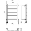 Полотенцесушитель электрический Aquanerzh Дуга L 60x40