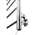 Полотенцесушитель электрический Domoterm Классик DMT 109-6 50x80, R с полотенцедержателем