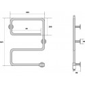 Полотенцесушитель электрический Energy E-G2