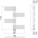 Полотенцесушитель водяной Terminus Европа П20 500*996