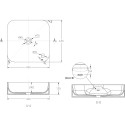 Раковина Bravat Source C22238W-1-ENG накладная