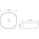 Раковина Ceramica Nova Element CN6010