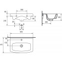 Раковина Cersanit Cersania 60