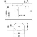 Раковина Duravit Luv 0379600000 60см