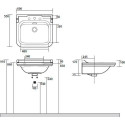 Раковина Kerasan Waldorf 4140