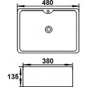 Раковина Melana MLN-7291