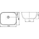 Раковина SSWW CL3003 50 см