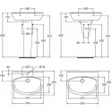 Раковина Vidima СеваФреш W401661