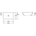Раковина Villeroy & Boch Loop & friends 6163 00 01 alpin