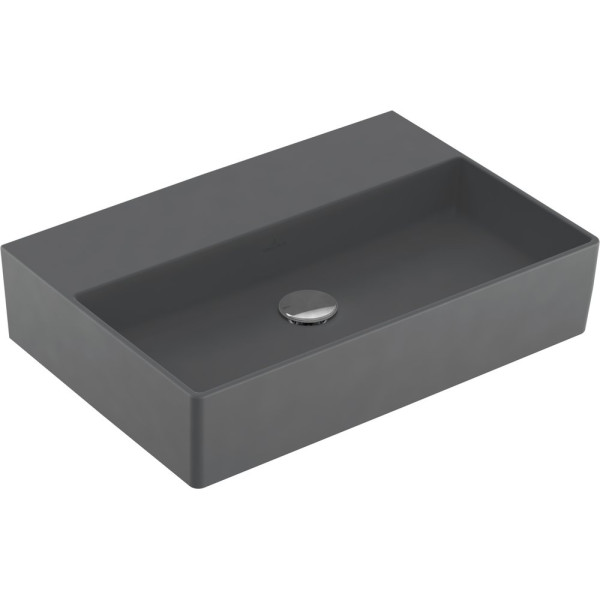 Раковина Villeroy & Boch Memento 4A226FI4 graphite, ceramicplus, без перелива