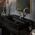 Раковина Villeroy & Boch Memento 4A228GS0 glossy black, ceramicplus, с переливом