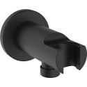 Шланговое подключение IDDIS Built-in Shower Accessories 003BL01i62 с держателем, черное